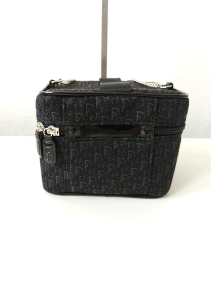 Vtg y2k Dior john galliano street chic monogram vanity case