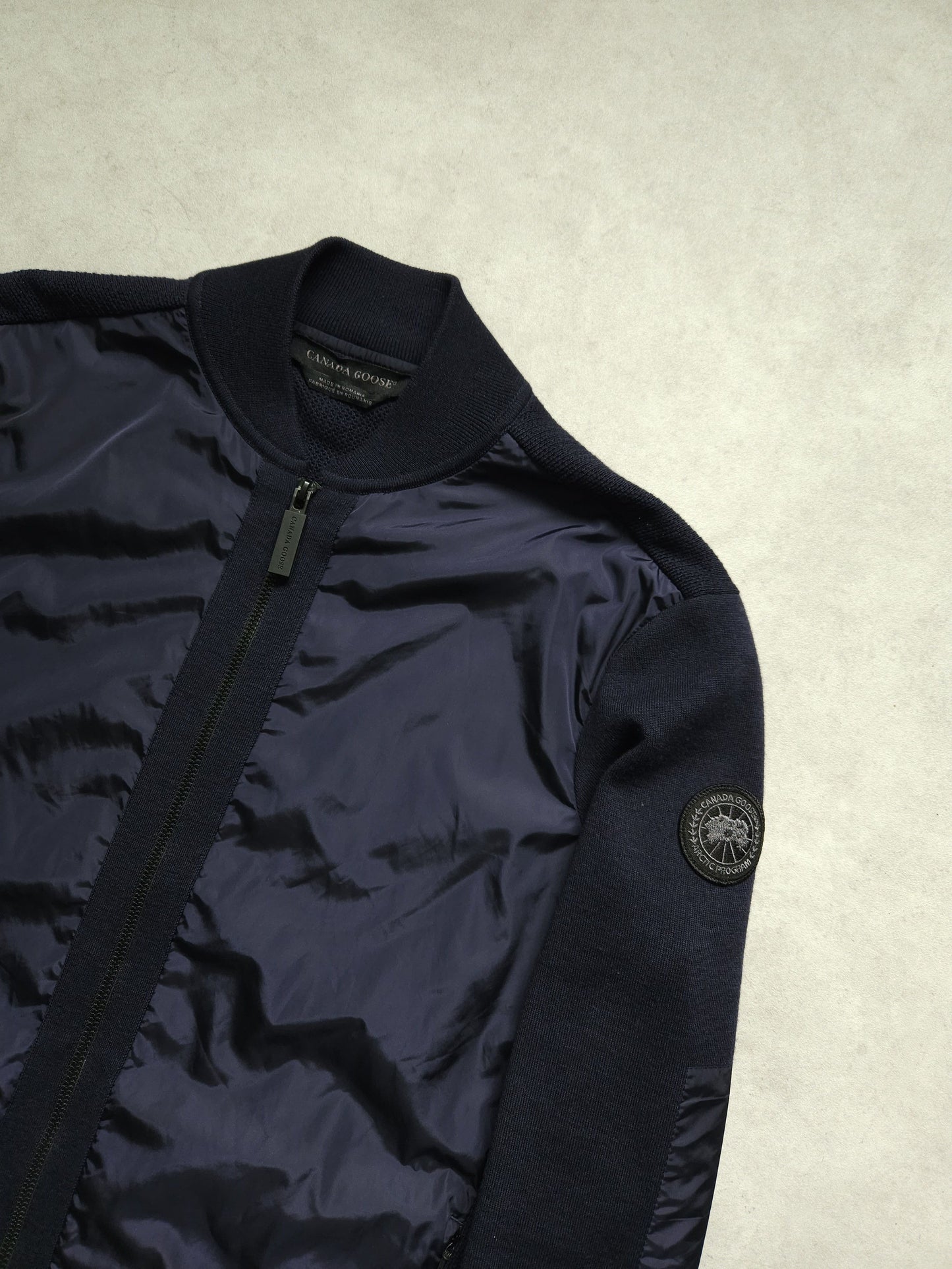 Canada goose windbridge merino wool and nylon light jacket