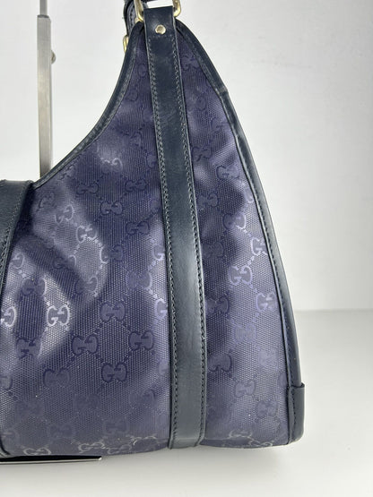 Gucci Jackie gg monogram coated canvas handbag