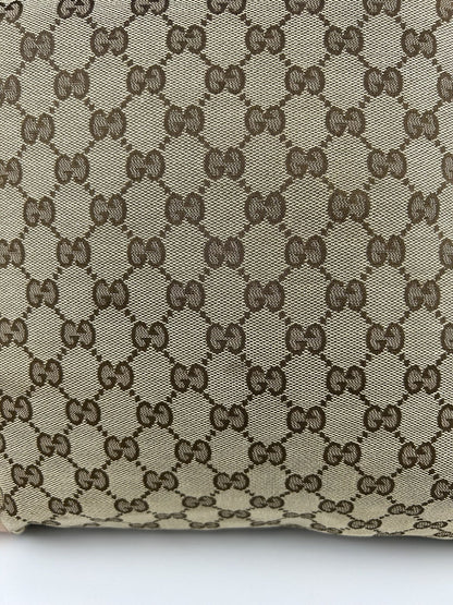 Gucci GG monogram canvas tote bag with pouch