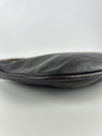 Vintage Gucci leather shoulder bag