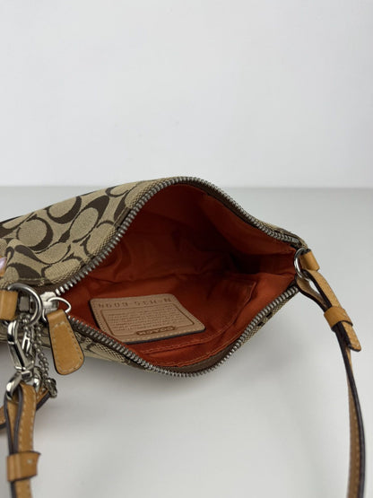 Coach signature demi mini pouch
