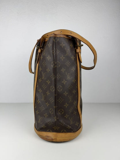 Vintage Louis Vuitton monogram bucket GM