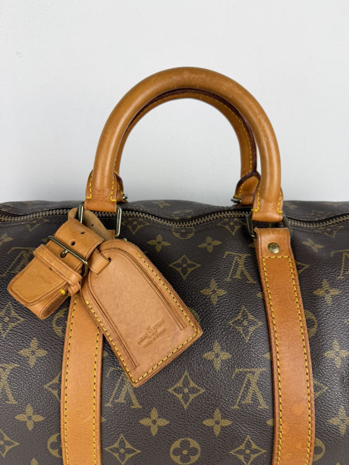 Vintage Louis Vuitton monogram keepall 50 bandouliere
