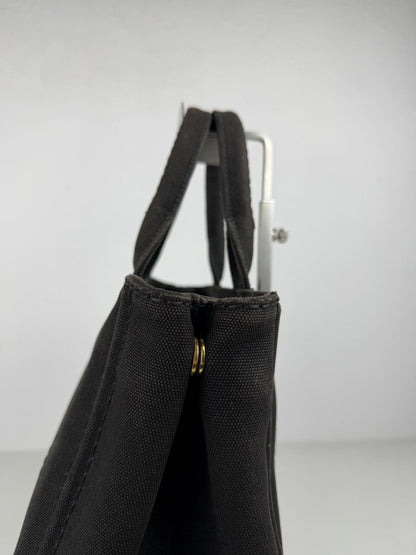 Prada canapa canvas tote small