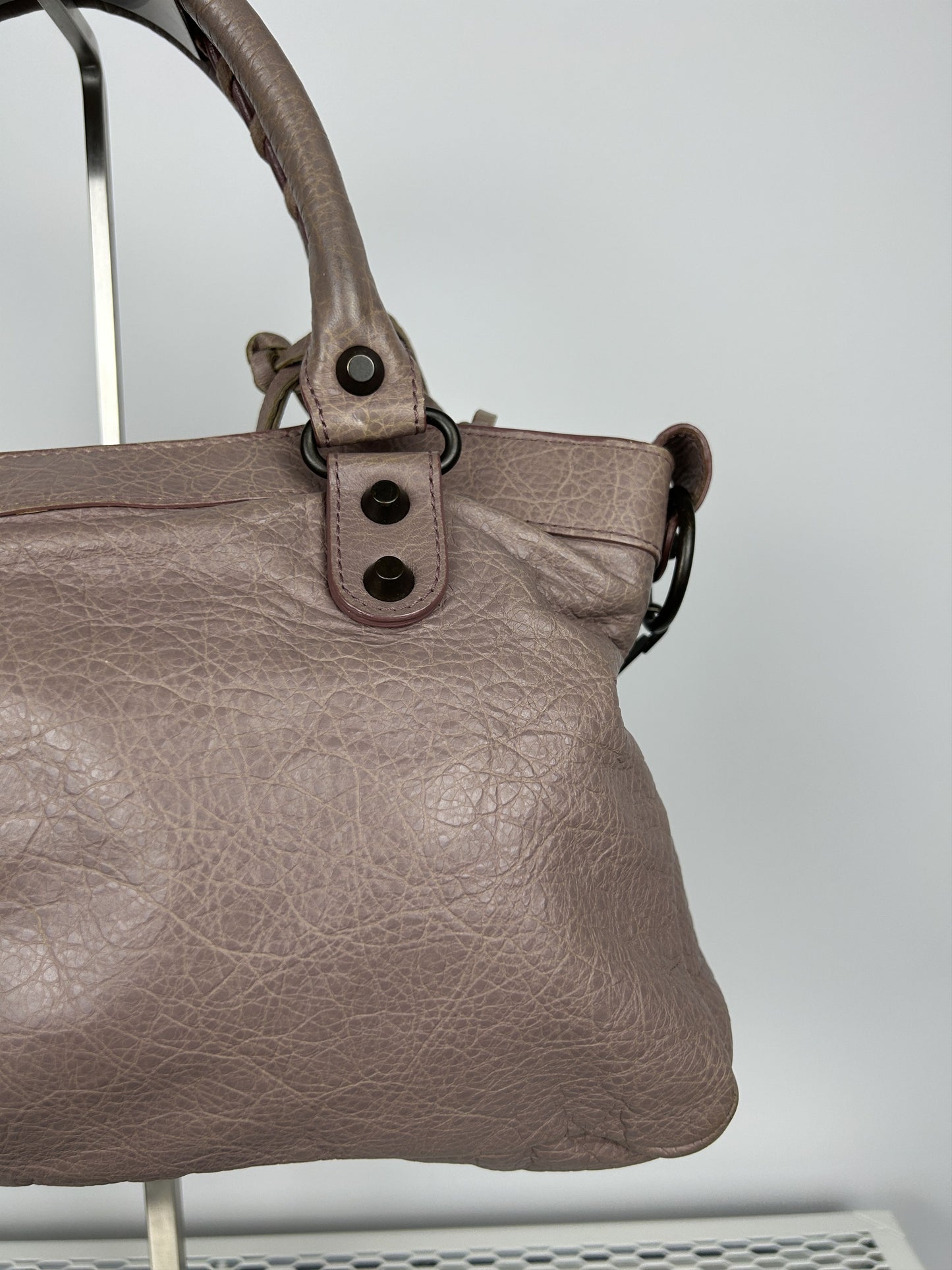 Balenciaga first bag in lilac