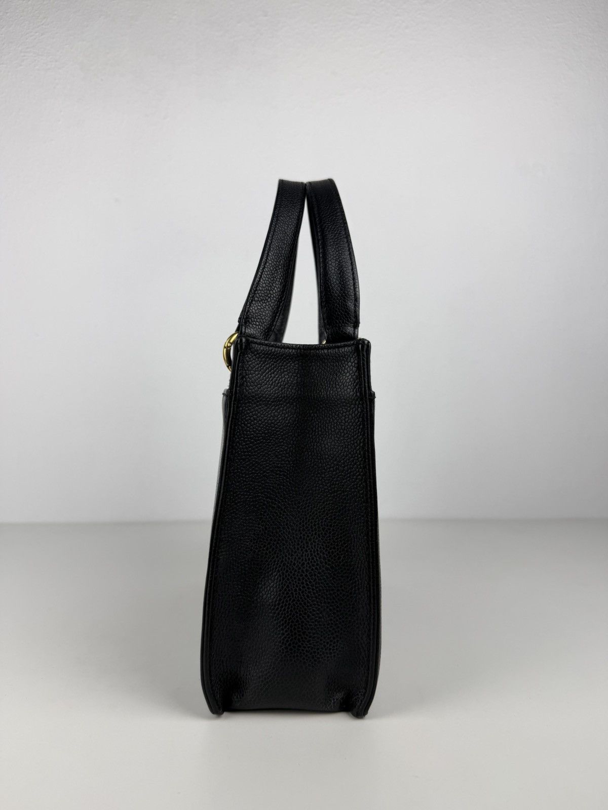 Vintage Chanel caviar 2.55 executive tote mini size