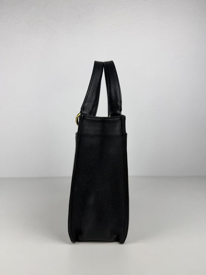 Vintage Chanel caviar 2.55 executive tote mini size