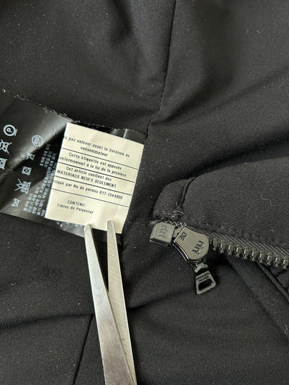 Archive AW2011 Prada pleated full zip sweatshirt