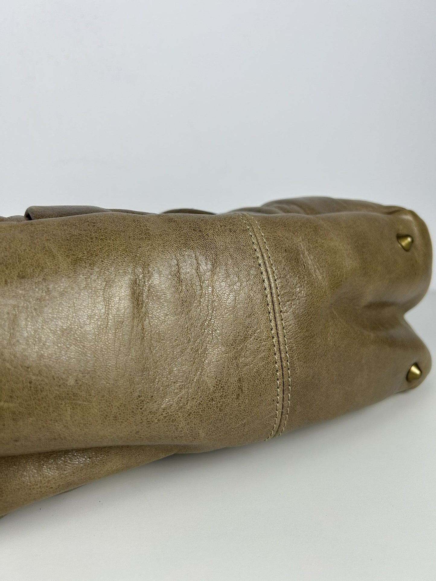 Vintage y2k chloe heloise leather handbag