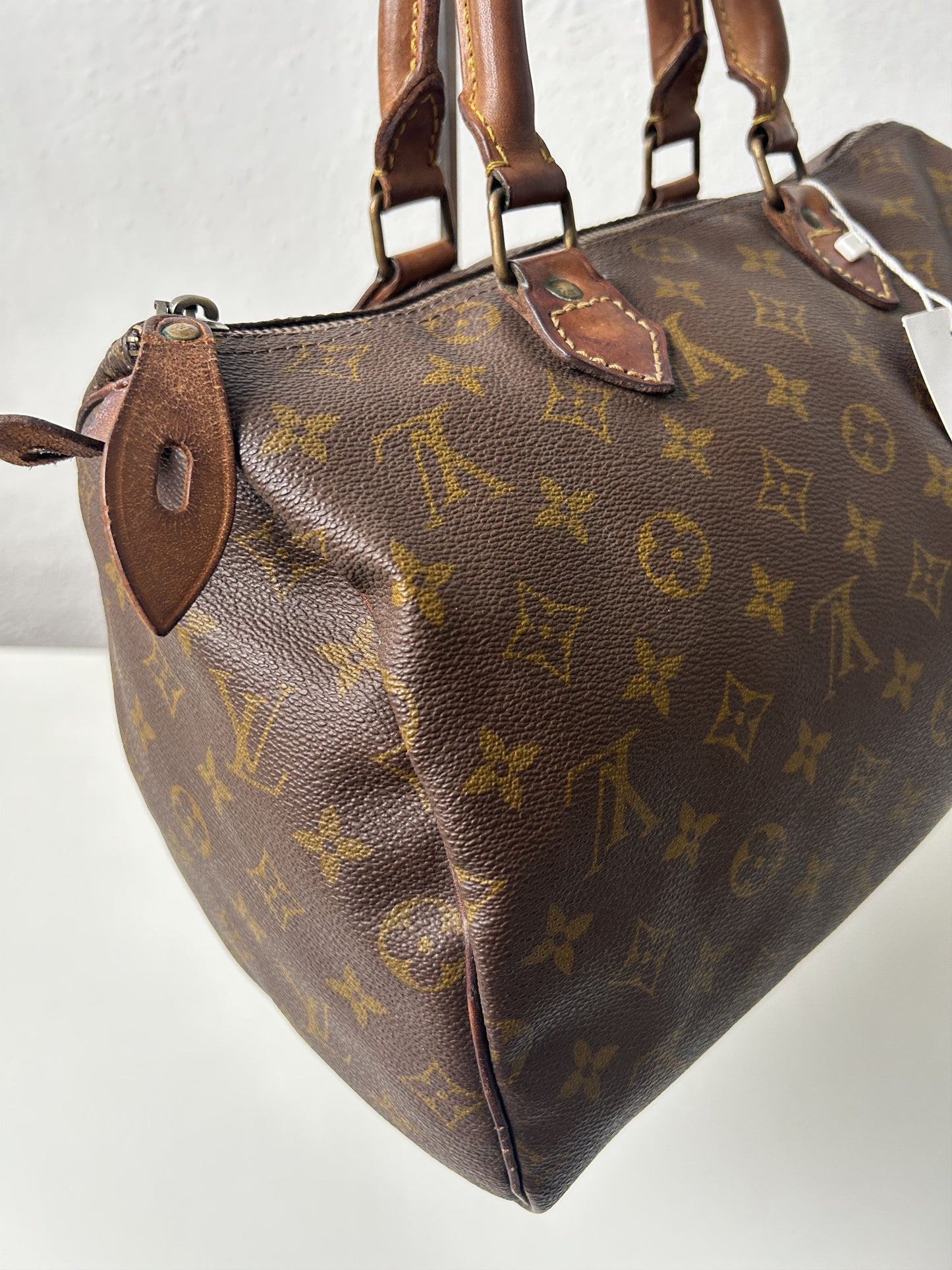 Vintage 70s Louis Vuitton monogram speedy 30 mini boston bag
