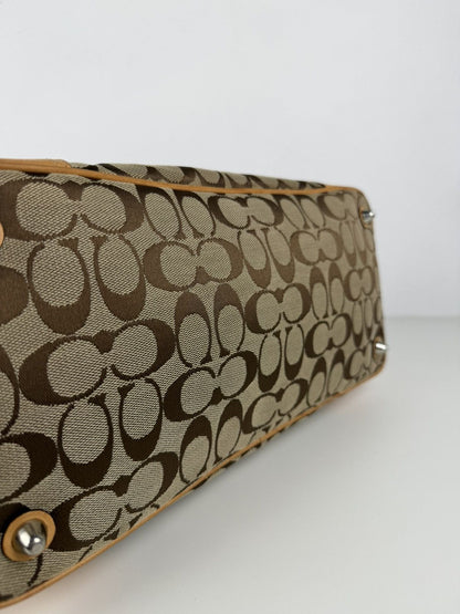 Coach signature tote
