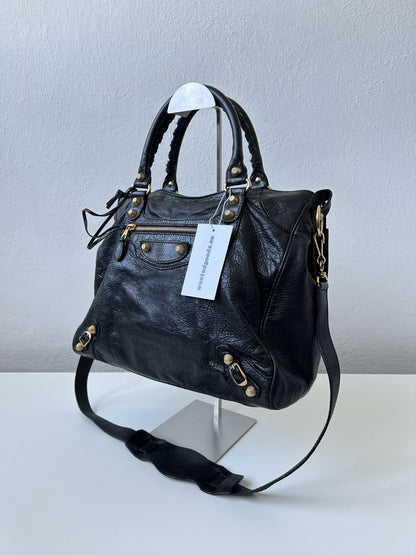 Balenciaga giant hardware city velo bag