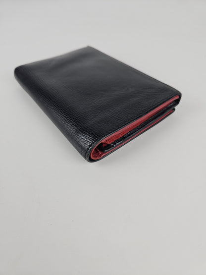 Vintage 90s Dior leather bifold wallet