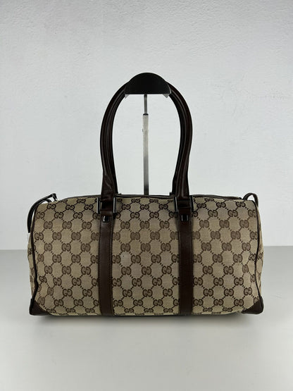 Gucci GG monogram canvas mini bowling bag