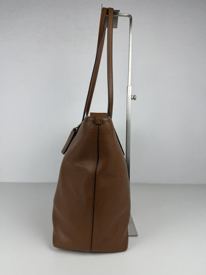 Coach crossgrain leather city tote bag