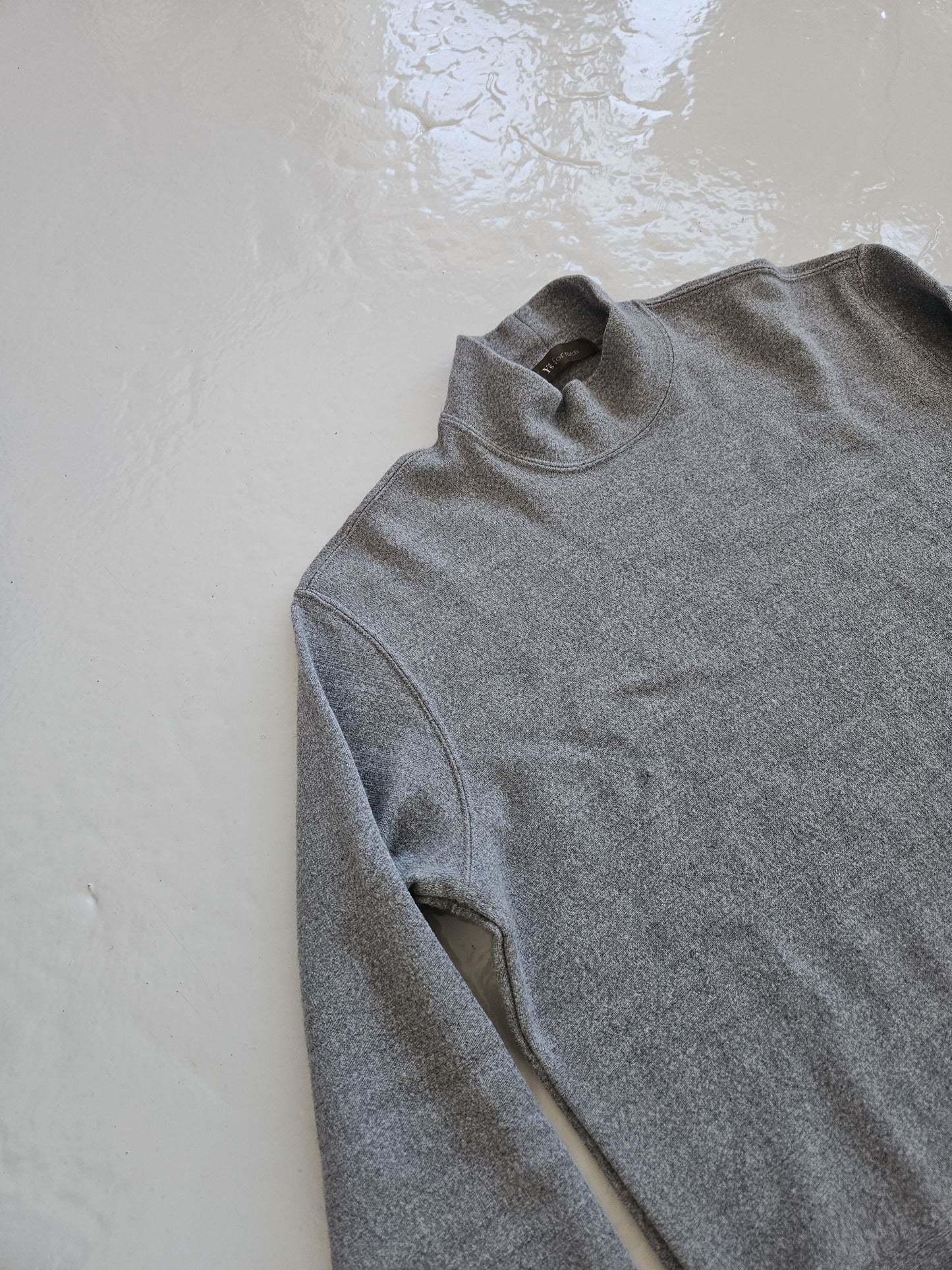 Yohji Yamamoto Y's for men wool mockneck sweater