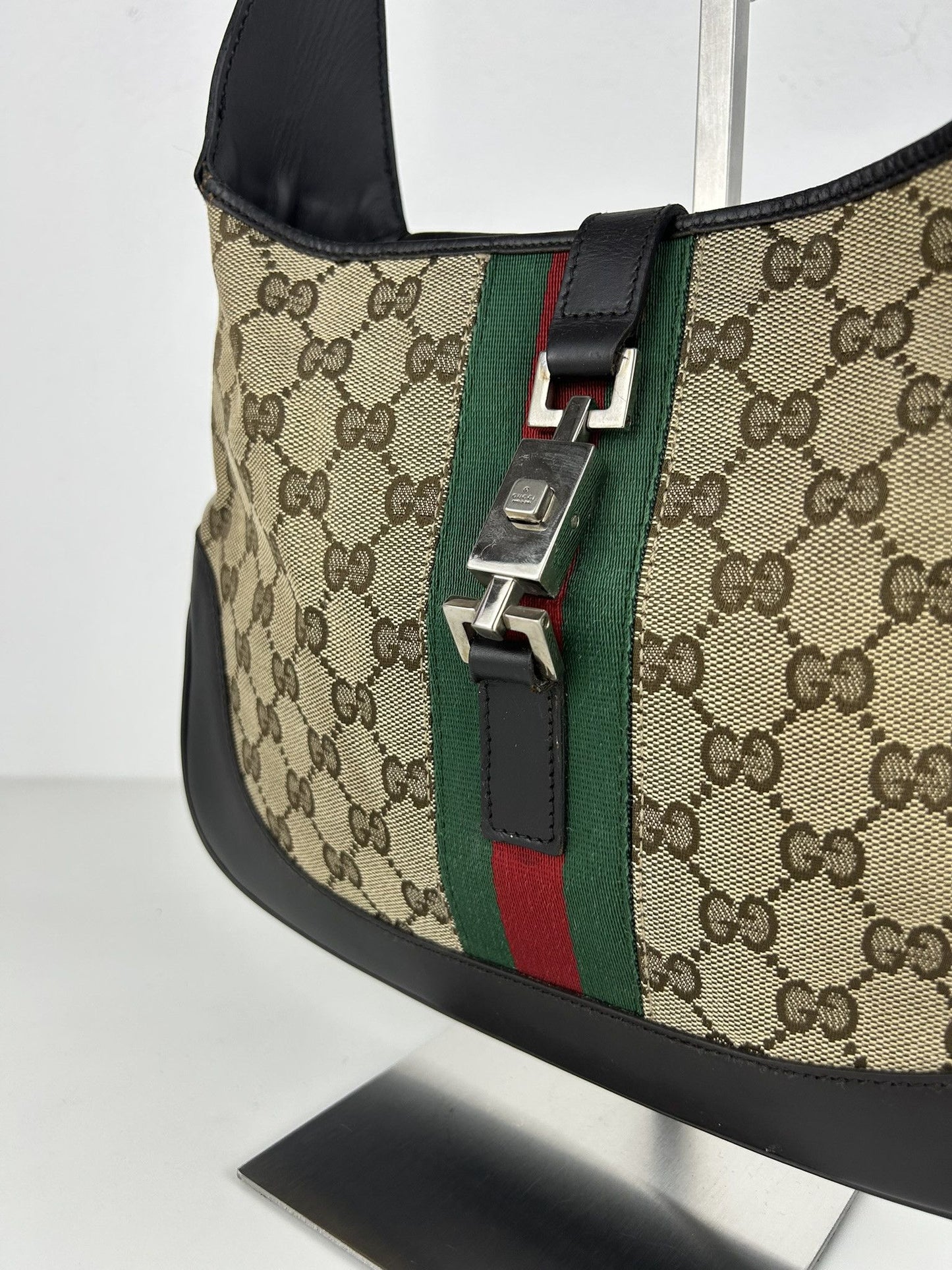 Gucci Tom Ford era gg monogram canvas jackie handbag
