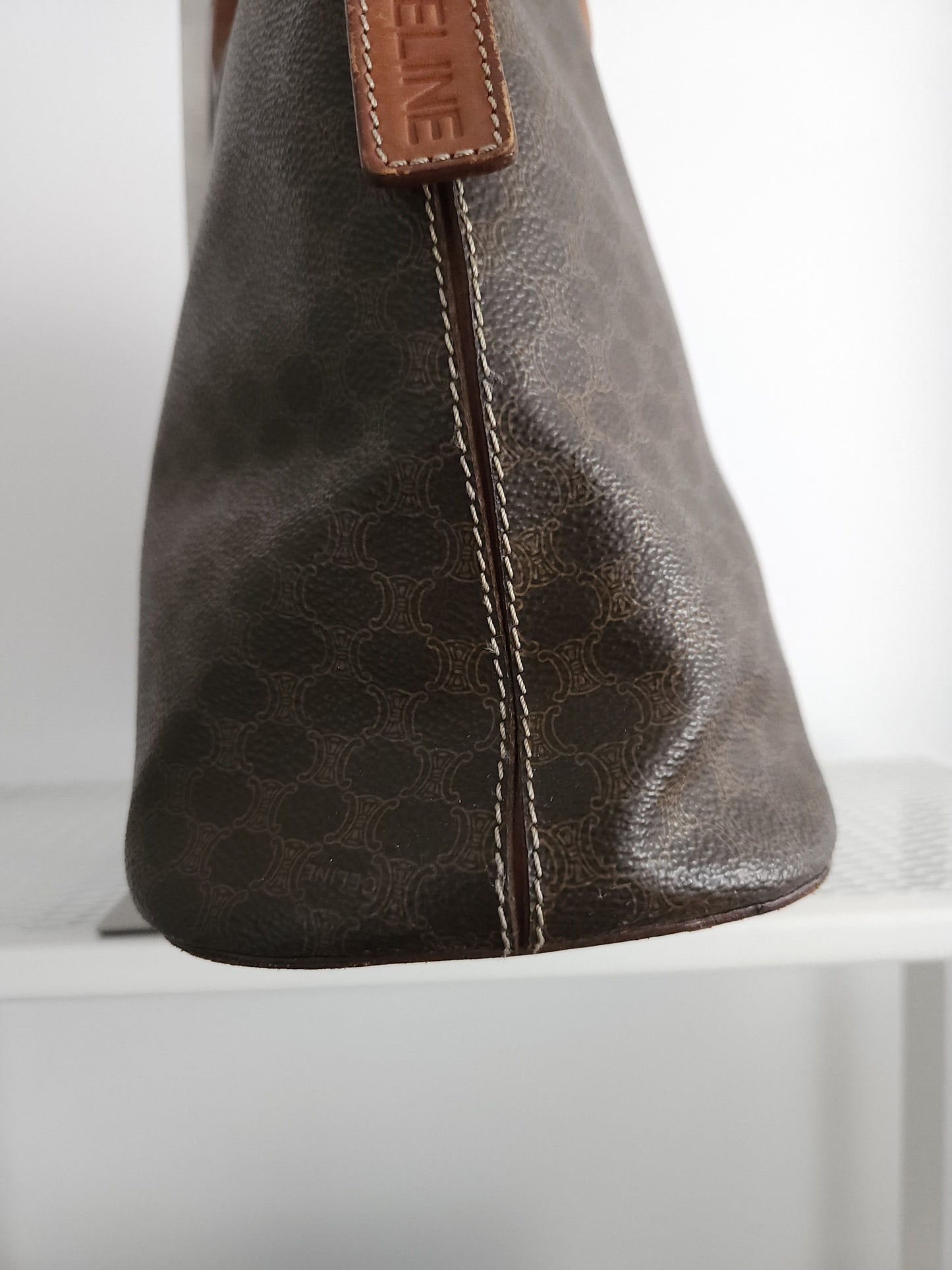 Vintage 90s Celine macadam handbag