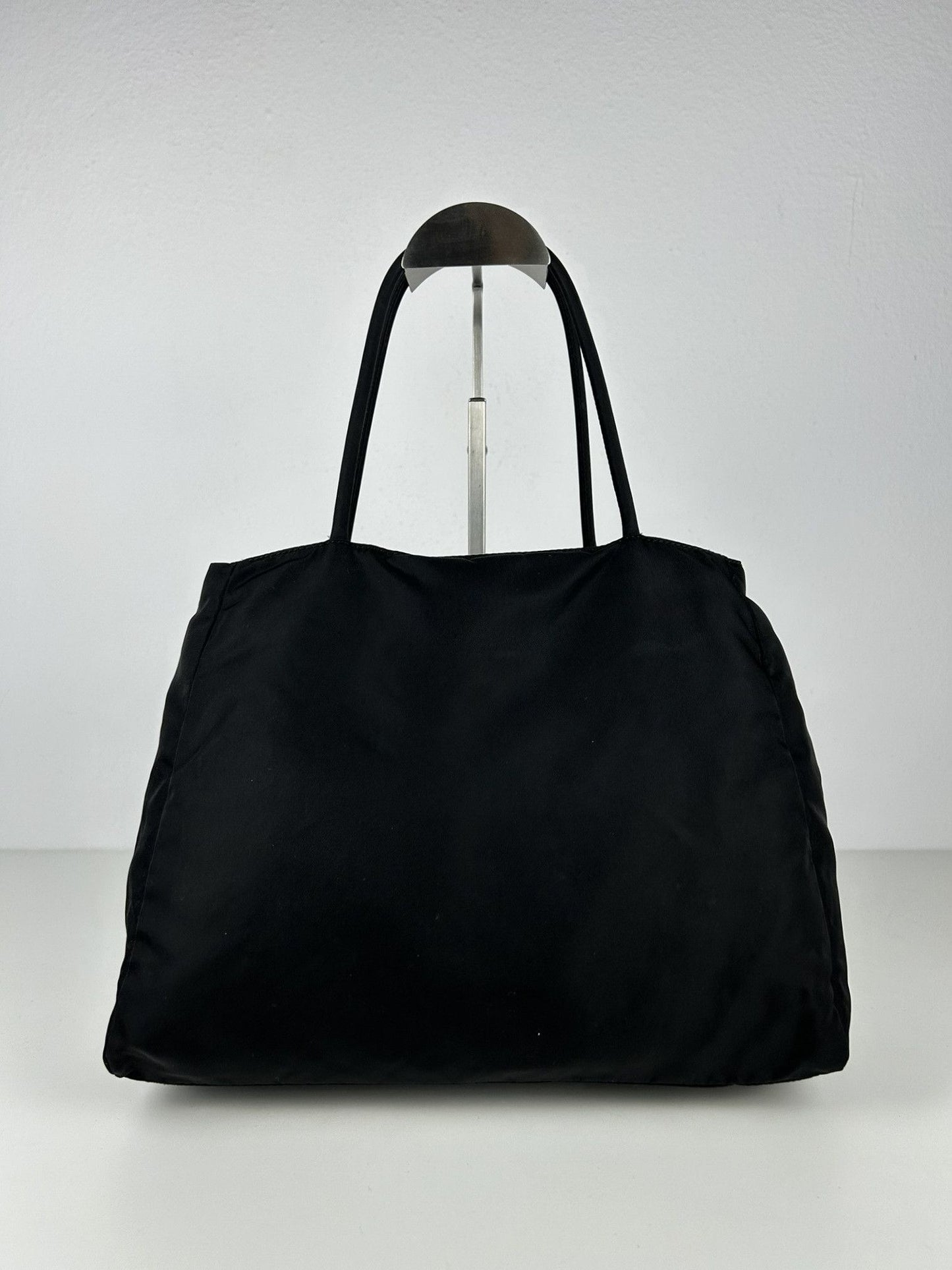Vintage y2k prada tessuto city nylon triangle logo handbag