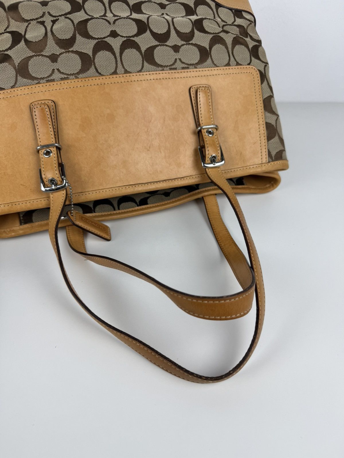 Coach signature tote
