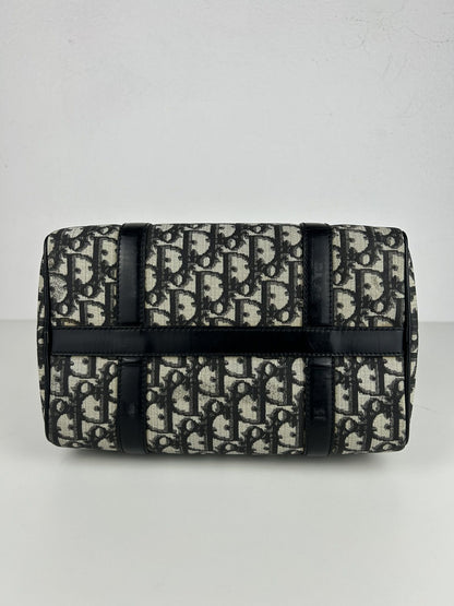 Dior John Galliano era trotter monogram mini boston bag