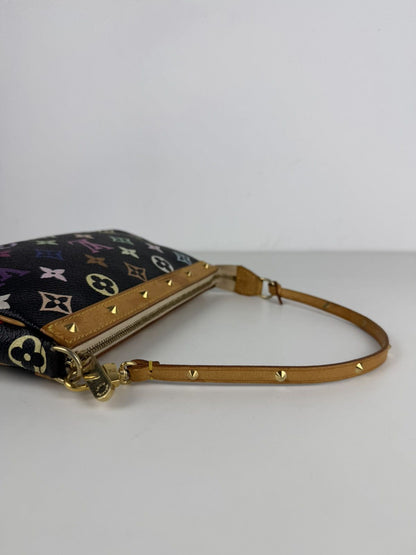 Louis Vuitton x Takashi Murakami pochette accessoires multicolor