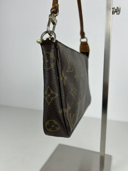 Vintage Louis Vuitton monogram pochette accessoires mini bag