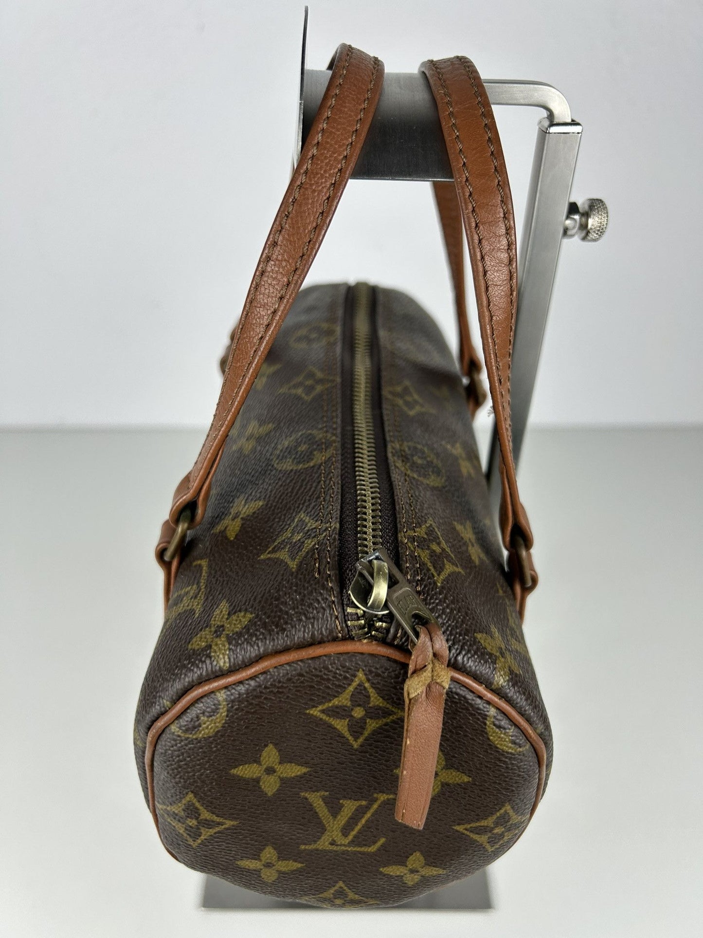 Vintage Louis Vuitton monogram papillon 22 mini boston bag