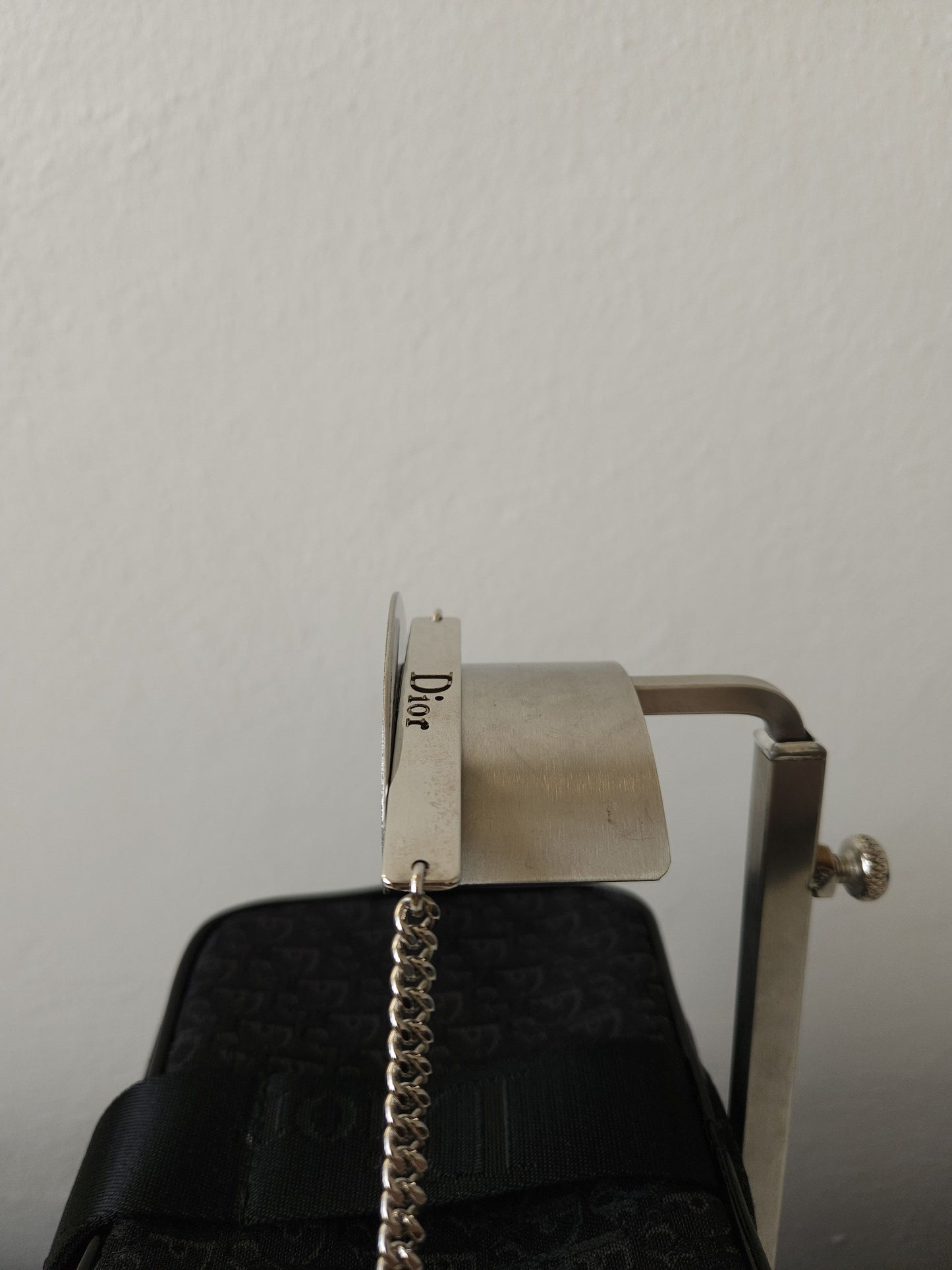 Vtg y2k Dior john galliano street chic monogram vanity case