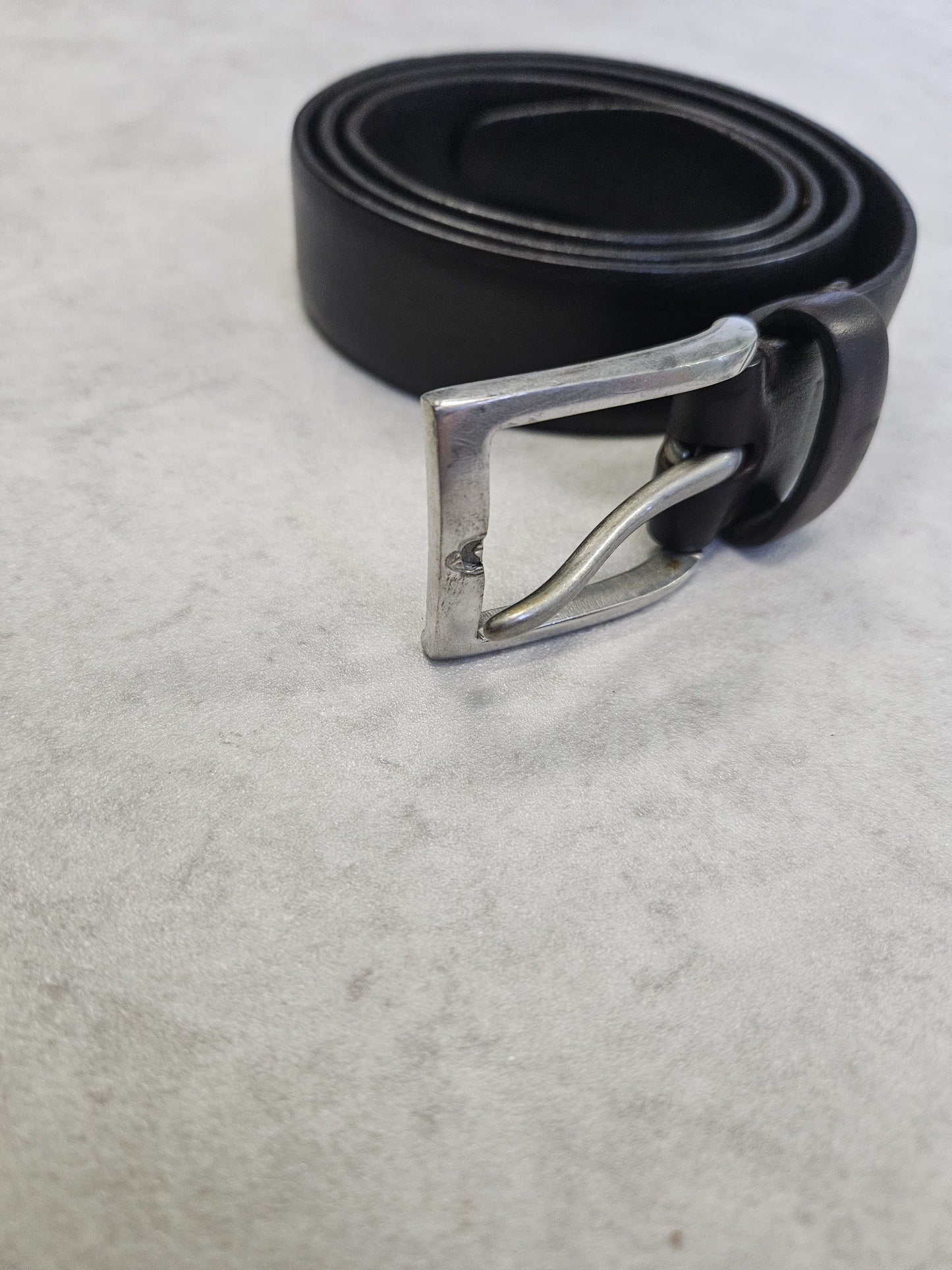 John Varvatos hand made leather belt