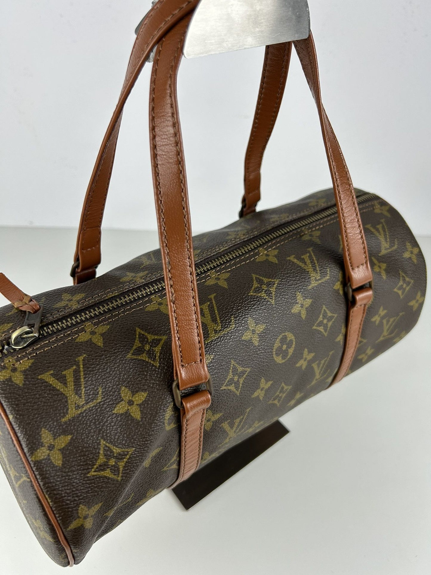 Louis Vuitton monogram papillon 30 mini boston bag