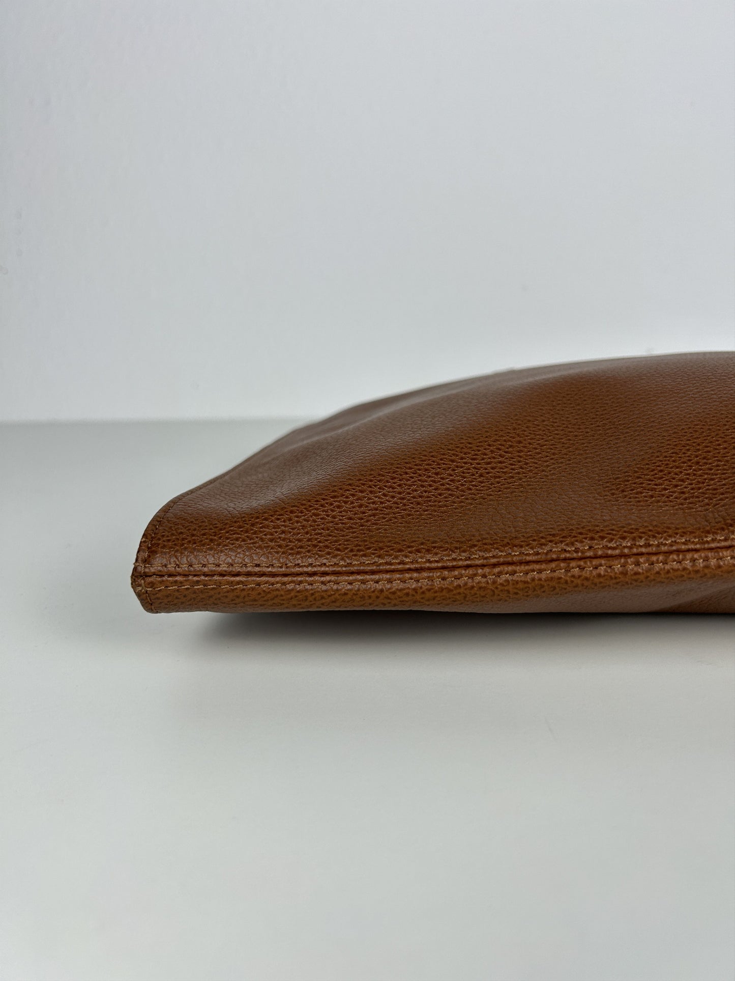 Longchamp leather laptop bag