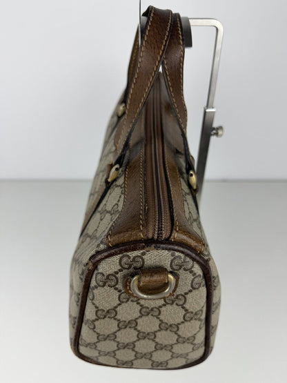Vintage 70s Gucci monogram mini boston bag