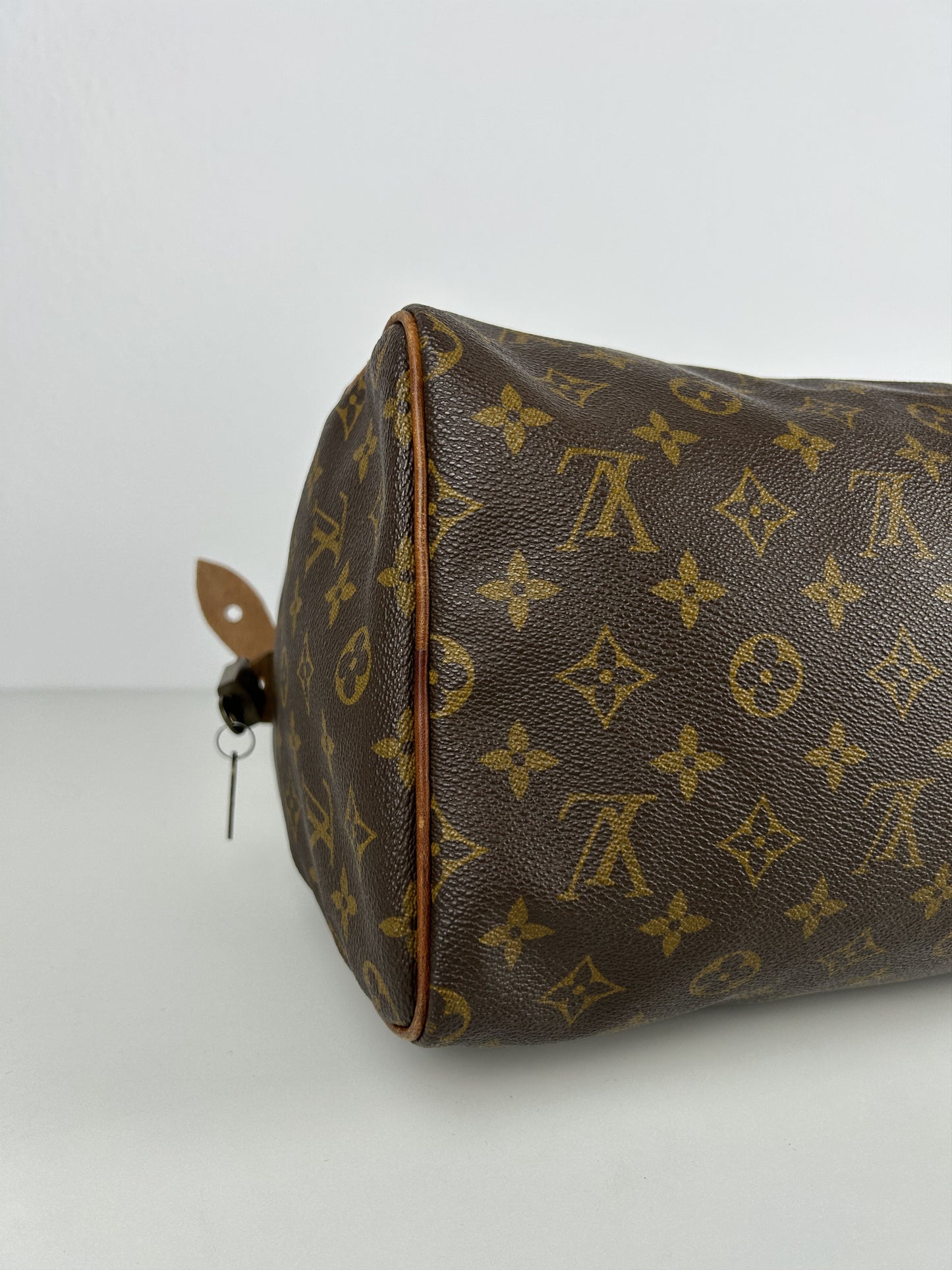 Vintage 80s Louis Vuitton monogram speedy 30 mini boston bag