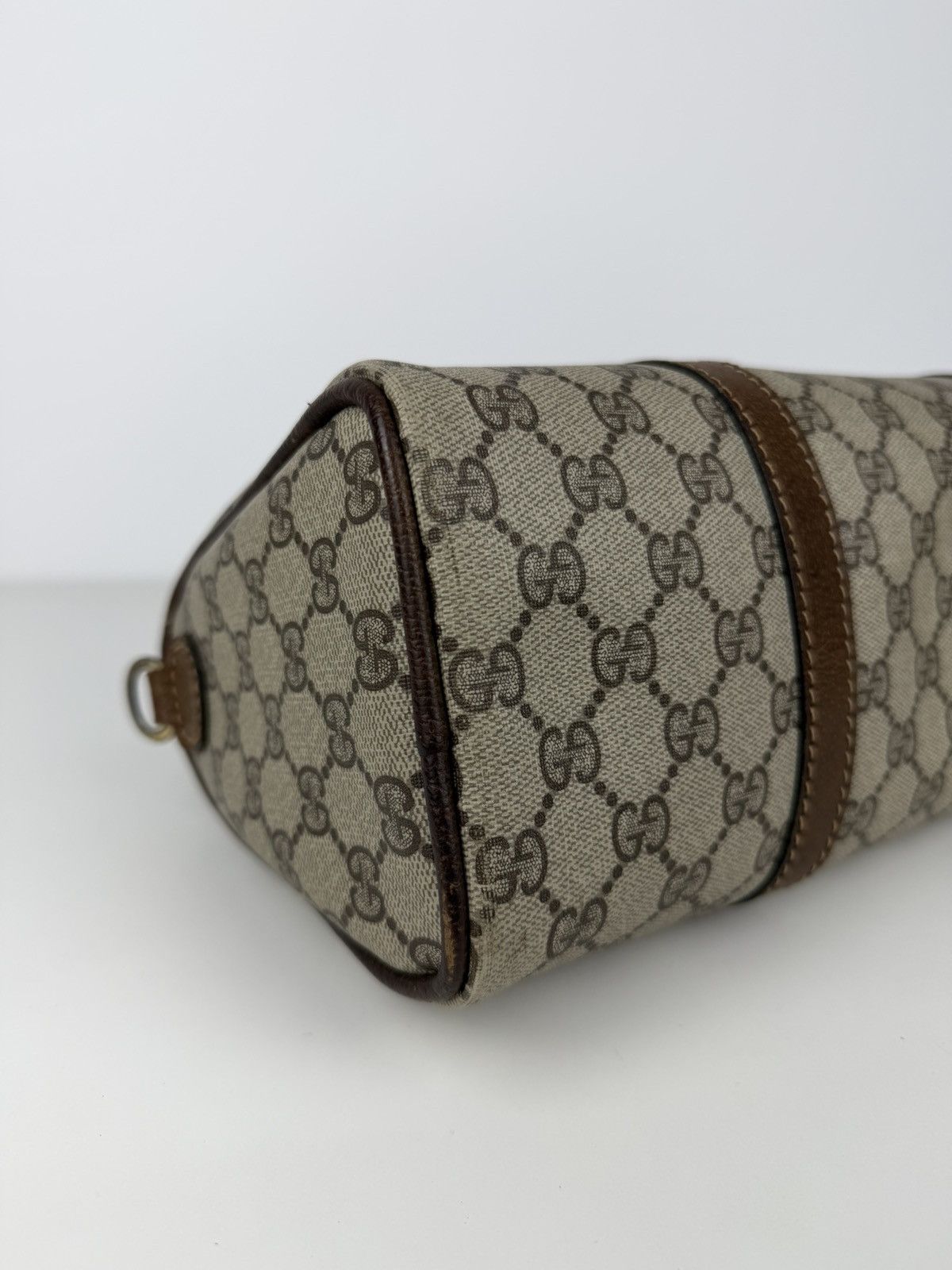 Vintage 70s Gucci monogram mini boston bag