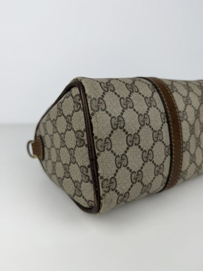 Vintage 70s Gucci monogram mini boston bag
