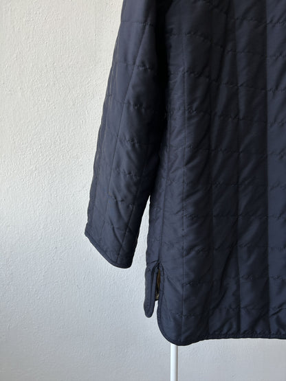 Vintage burberry nova check lined quilted light jacket