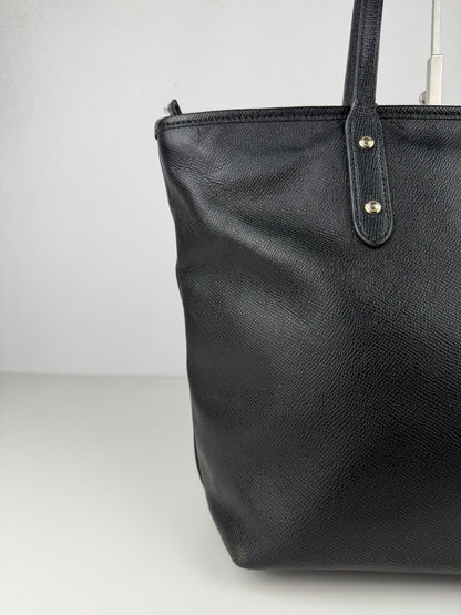 Coach crossgrain leather city tote bag