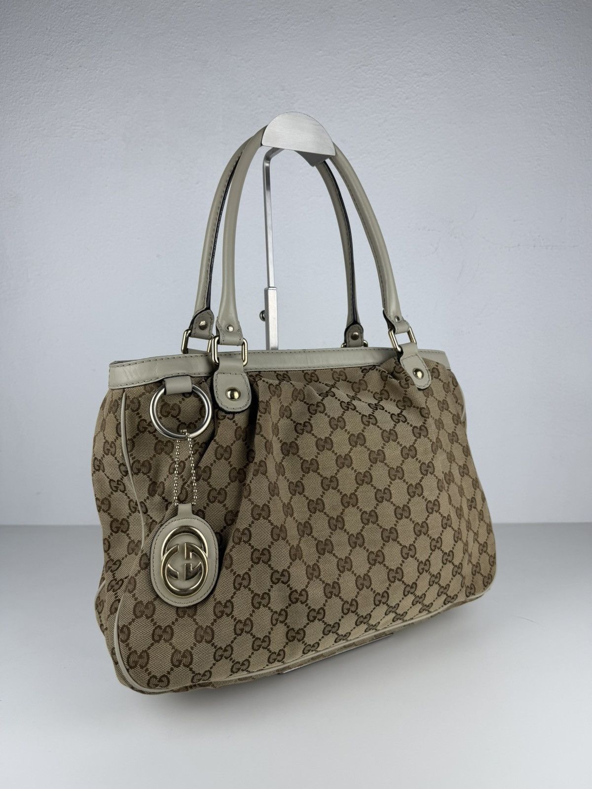Gucci GG monogram canvas tote bag