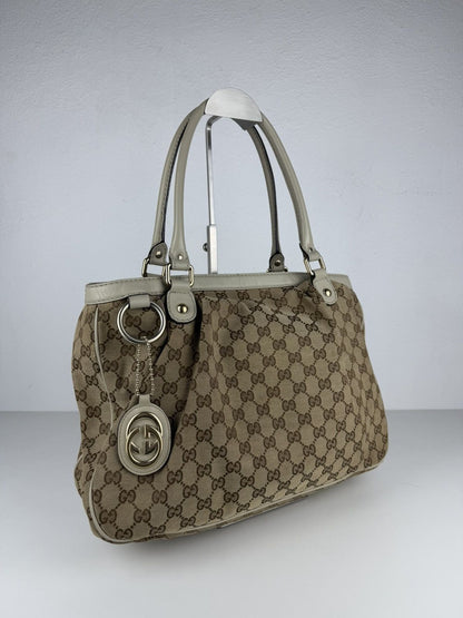 Gucci GG monogram canvas tote bag