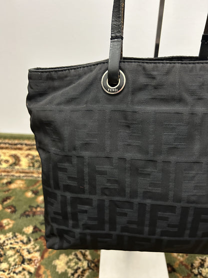 Vintage y2k fendi ff zucchino monogram tote bag