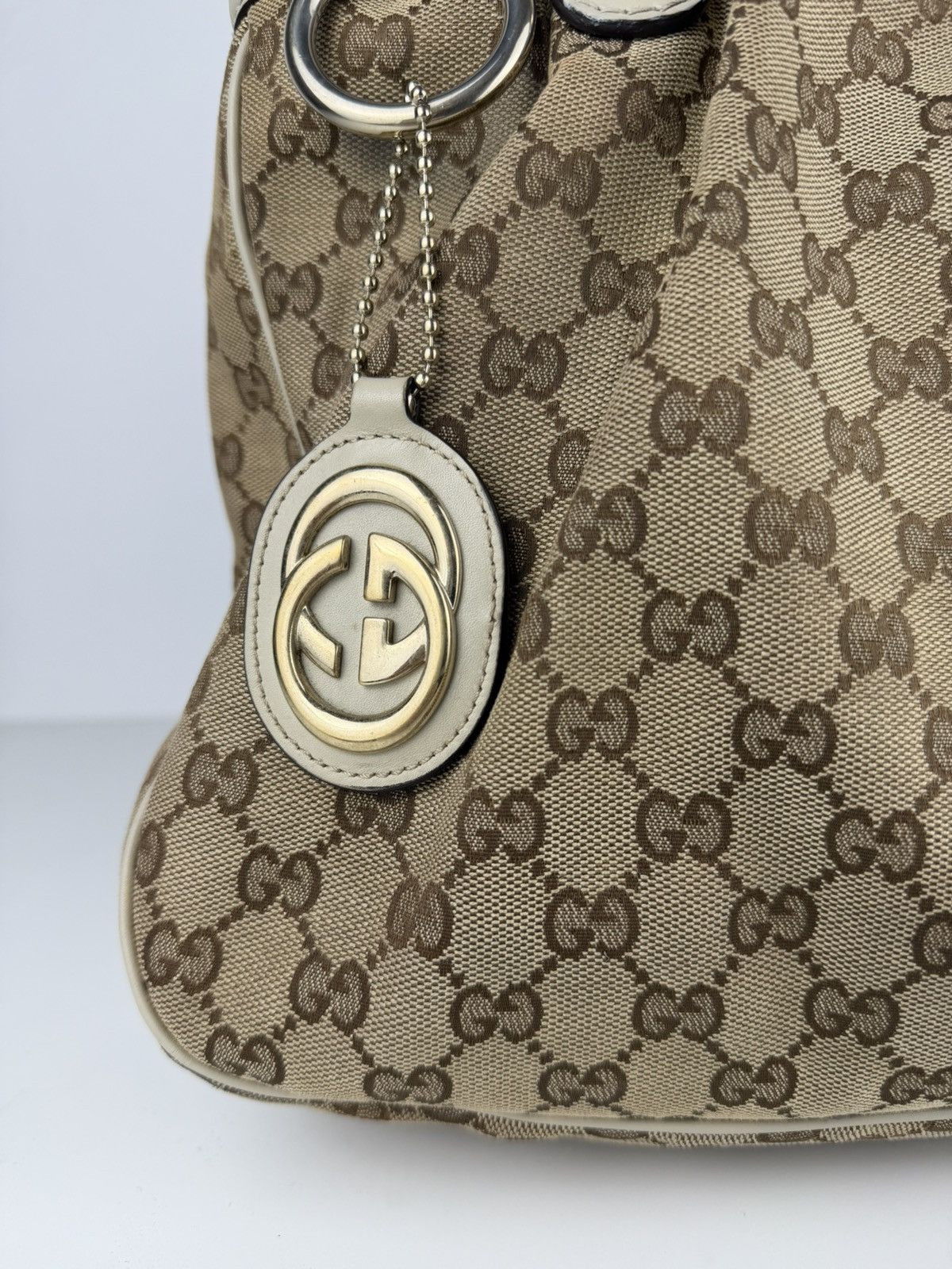 Gucci GG monogram canvas tote bag