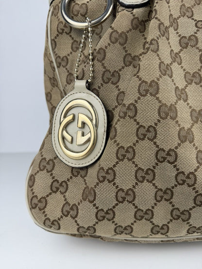 Gucci GG monogram canvas tote bag