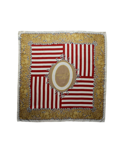 Vintage Dior silk scarf