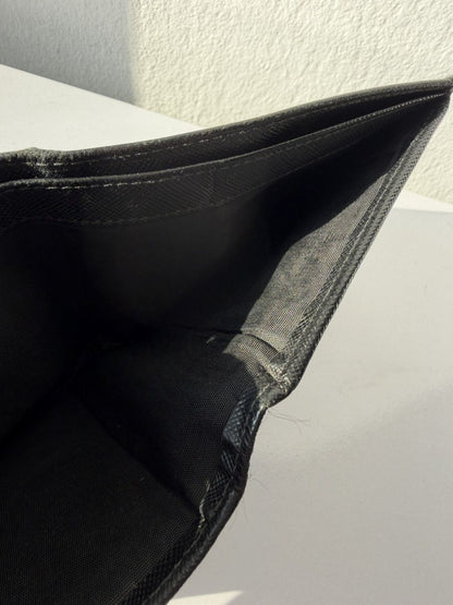 Prada saffiano leather bifold wallet