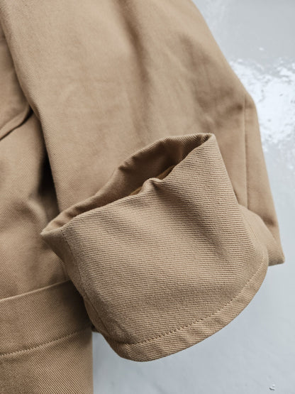 Yohji Yamamoto Y's double breasted reefer jacket peacoat