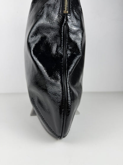 AW2007 Yves Saint Laurent Rive Gauche sac metropolis patent leather tote bag