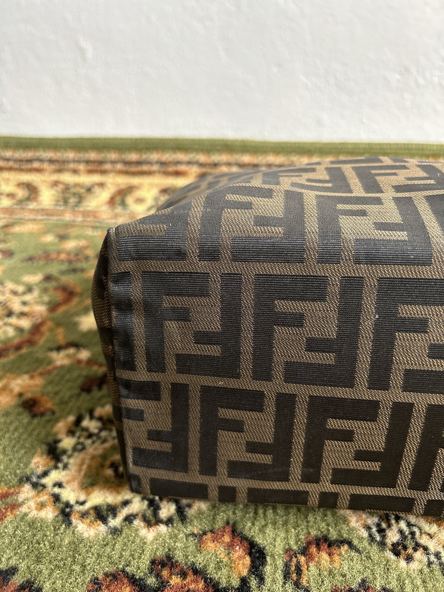 Vintage y2k fendi ff zucca monogram tote bag