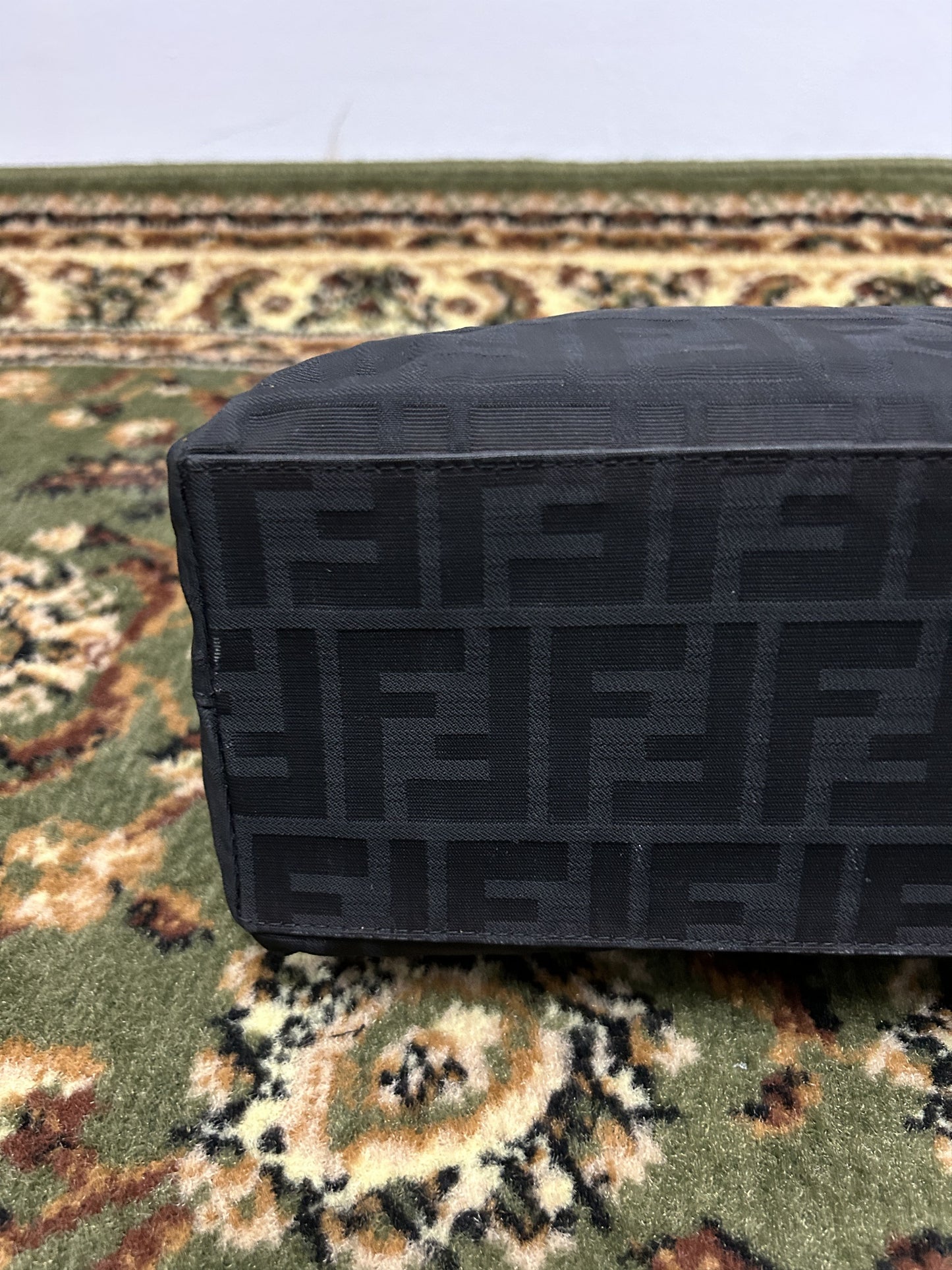 Vintage y2k fendi ff zucchino monogram tote bag